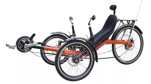 Image of 6 Speed Recumbent 3 Wheel Pedal Tricycle Bike Bicycle New