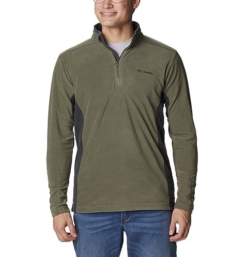 Image of Columbia Men's Fast Trek 2 Full Zip Fleece Full Zip Fleece Jacket, Tapestry x Dark Merlot, Size XS