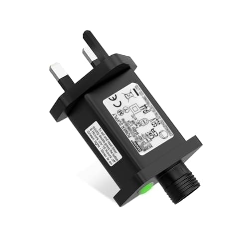 Image of 31V Transformer Plug for Christmas Lights, Gcstnn 6W LED Replacement Adapter with Timer,Memory,8 Modes,IP44 Waterproof Power Supply Controller for Christmas Tree Lights,Icicle Fairy Lights,Net Lights