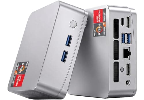 Image of Kayoote Mini PC Computers Ryzen 3 3200U Processor (Turbo 3.5GHz) Win 11 Pro 8GB DDR4 128GB SSD Desktop Computer 4K Dual HDMI Display/USB3.0/WiFi 6 BT5.2/Type-C/RJ45 Ethernet Business Office Home