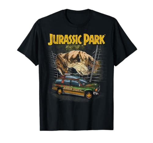 Image of Jurassic Park Vintage T-Rex Escape T-Shirt