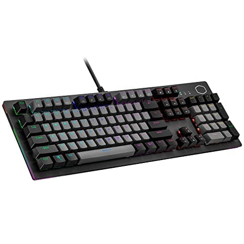 Image of Cooler Master CK352 Full Size Gaming Keyboard, Red Switches, ES Layout - QWERTY