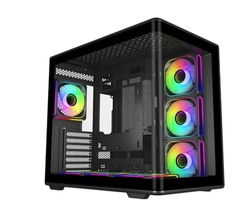 Image of Cooler Master Elite 600 E600-KGNN-S02 7 x 120 mm ARGB ATX Mid Tower Gaming Fan Black