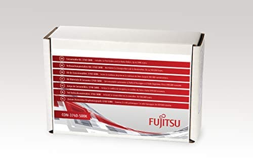 Image of Fujitsu/PFU Consumable Kit: 3740-500K For fi-7600, fi-7700S, fi-7700. Includes 2x Pick Rollers and 2x Brake Rollers. Estimated Life: Up to 500K scans.