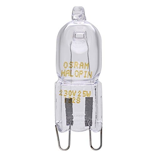 Image of 2X OSRAM Oven HALOPIN 25W G9 Halogen Capsule Bulb 230//240V