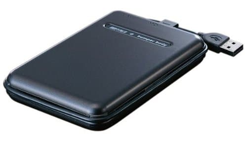 Image of Buffalo 250GB MiniStation(TM) TurboUSB Portable HD - external hard drives (USB 2.0, 5 - 35%, Windows Vista, WindowsXP, Windows2000, MacOS 9.0, Mac OS X)