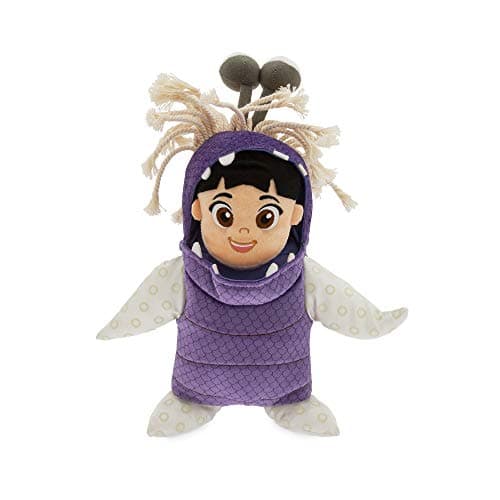 Image of Disney Store Official Boo Small Soft Toy Doll, Monsters, Inc., 23cm/9”, Lovable Little Toddler In a Monster Costume, Made with Plush Fabric and Embroidered Details, Suitable for All Ages