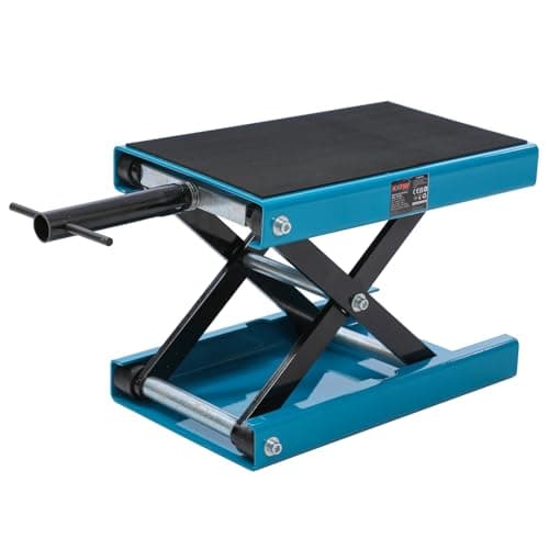 Image of KATSU Motorcycle Lifting Stand Motorbike Lift Jack Motocross Dirt Bike Repair Maintenance Lift Stand 500kg Max Lifting Capacity 161230