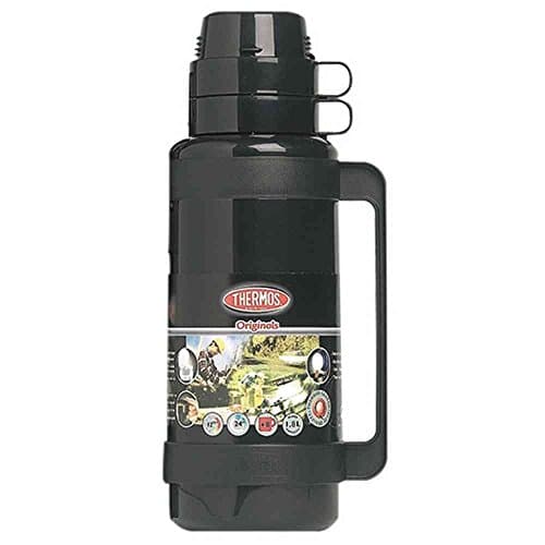 Image of Thermos Mondial 061080 Vacuum Flask 1.8 litres Black