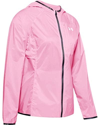 Image of Under Armour UA Storm 1351187 Women's Hooded Jacket Full Zip Pink X-Small