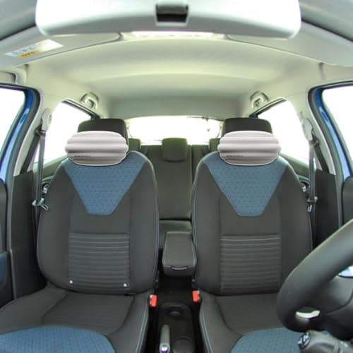 Image of Car Seat Headrest Cushion, Memory Foam Guidance Cushion, Headrest Comfort Cushion - for Road Travel, Daily Travel, Cars,