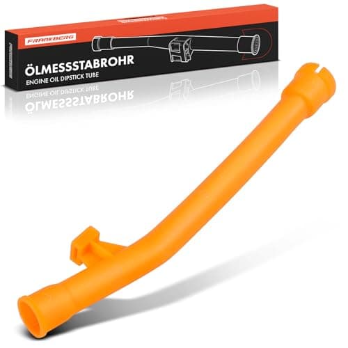 Image of Frankberg Oil Dipstick Tube funnel Petrol Compatible with A3 8L1 Leon 1M1 Golf IV 1J1 Polo 9A 9N B.o.r.a 1J1 TT 8N3 Replace# 06A103663B