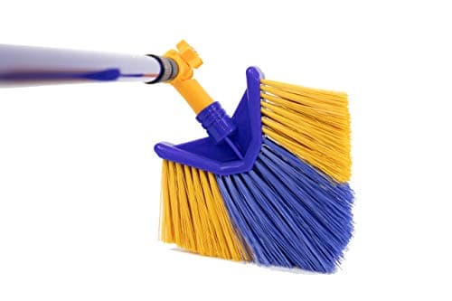 Image of Cobweb Brush Feather Duster Long Reach Extending Handle Angled Head