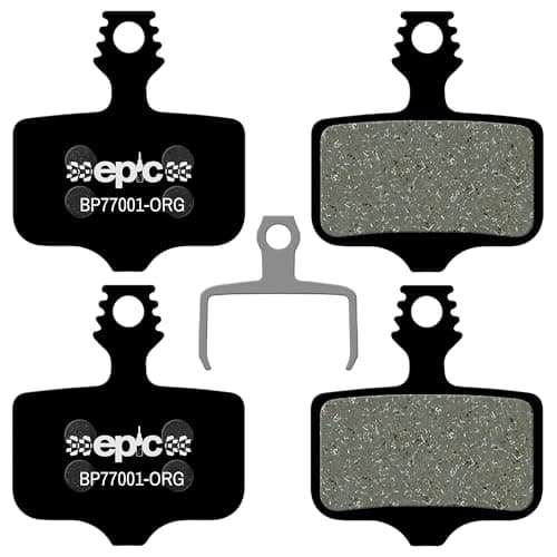 Image of epic Disc Brake Pads for SRAM Rival, RED, Apex, Force, Level T/TL/TLM, XX Brakes | Organic, Semi-Metallic, Sintered, Ceramic, E-Bike Options | Quiet, Durable, High-Performance | 2 Sets (Organic)