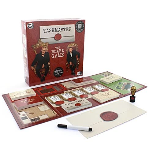 Image of Ginger Fox Taskmaster The Board Game | Special Edition | Ultimate Ideal Fun for Group Nights In | Silly Challenges with Video Tasks from Alex Horne | Great for Parties and Gatherings