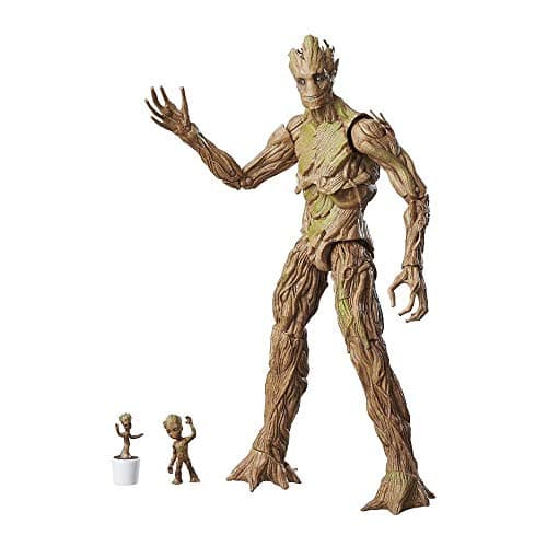 Image of Marvel Legends 6-Inch Series Guardians of the Galaxy Exclusive Groot Evolution Action Figures