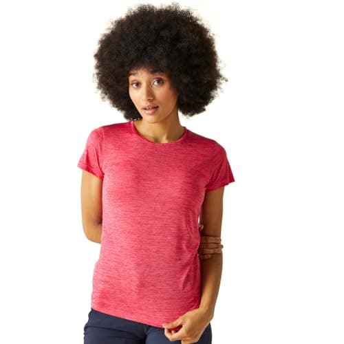 Image of Regatta Womens Fingal Edition Wicking Jersey T Shirt Blue