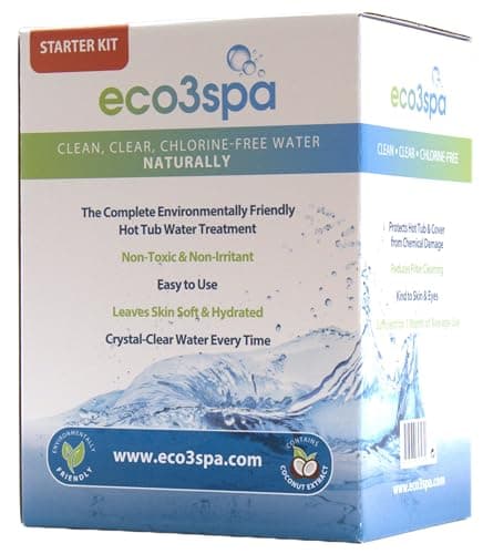 Image of eco3spa Starter Kit - Chlorine-Free hot tub Water sanitiser - no Skin Irritation - no Chemical Smell
