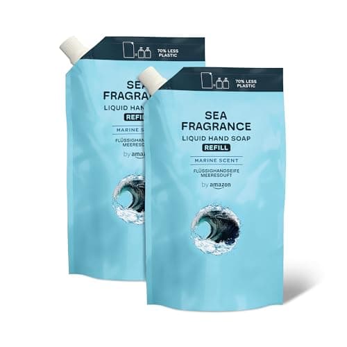 Image of by Amazon Sea fragrance Hand Soap Refill, 2 x 1000ml