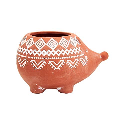 Image of Sass & Belle Terracotta Hedgehog Planter
