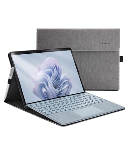 Image of Omnpak Case for Microsoft Surface Pro 11 / Surface Pro 10 / Surface Pro 9 13 Inch, Lightweight Protective, Multiple Angle, Stylus Holder, Compatible with Type Cover Keyboard