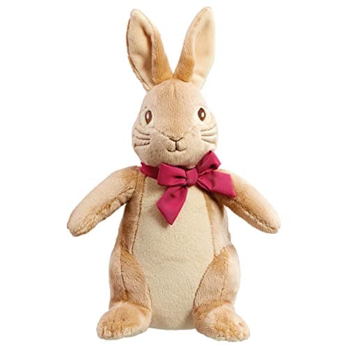 Image of Rainbow Designs Official Peter Rabbit Large 24cm Flopsy Bunny - Newborn Baby Gifts - Big Plushies - Stuffed Animal - Beatrix Potter - Cuddly Soft Toy