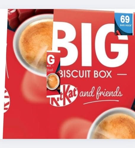 Image of KitKat & Friends Big Biscuit Box, 69 Chocolate Bars, by Kandy Collection