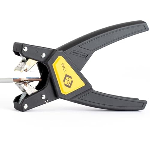 Image of C.K T1260 Automatic Cable & Wire Stripper, Green|yellow|brown|grey