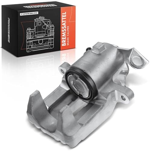 Image of Frankberg Brake Caliper Disc Brake Rear Right Aluminium Compatible with Golf IV Polo Fabia I Fabia II A3 Leon Ibiza III TT Cordoba Toledo II R.o.o.m.s.t.e.r Replace# 1J0615424D