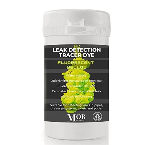 Image of Leak Detection Tracing Dye | Fluorescent Yellow | UV Leak Drain Dye | 100grams