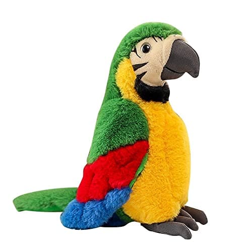 Image of Uposao Plush Parrot Toy - Soft, Comfortable, Cute Stuffed Animal Doll - Gifts for Girls & Boys, 25cm
