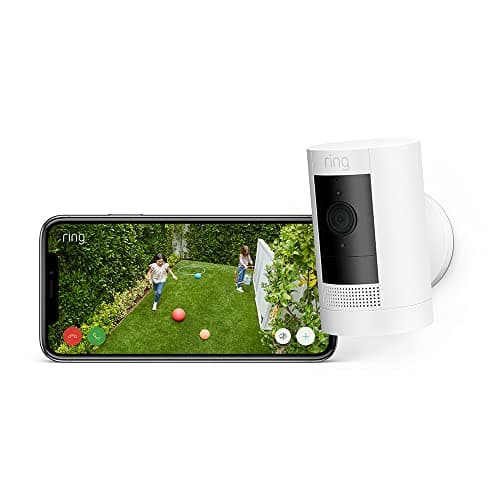 Image of Ring Outdoor Camera Battery (Stick Up Cam) | HD wireless outdoor Security Camera 1080p Video, Two-Way Talk, Works with Alexa | alternative to CCTV system | 30-day free trial of Ring Subscription