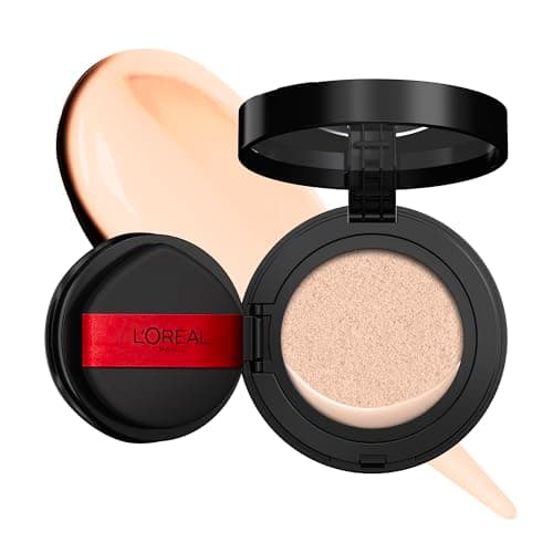 Image of L'Oréal Paris Infallible Fresh Wear Cushion Foundation, Upto 24Hour Fresh Look & Breathable Medium Coverage, Sweat-Proof & Travel-Friendly Compact, Shade 20