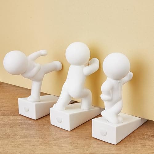 Image of Omoojee Cute Door Stopper, 3 Pcs, Decorative Door Wedge for Home and Office Floor, Decoration Doorstop(Patented)