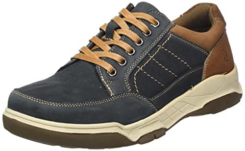 Image of Hush Puppies Mens Finley Sneaker, Navy, 9 UK
