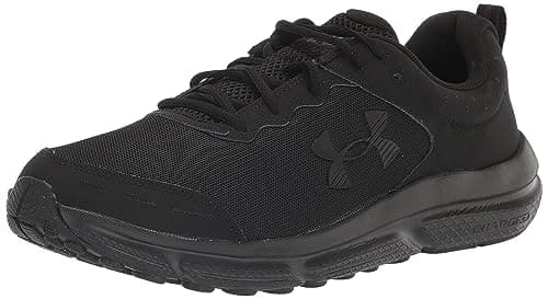 Image of Under Armour Men's UA Charged Assert 10 Running Shoe, Black, 7 UK