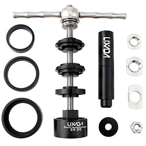 Image of Lixada Bicycle Bearing Press Kit Bike Bottom Bracket Install and Removal Tool Kit Bike Bottom Bracket Remover for BB86/BB30/BB91/BB92/PF30