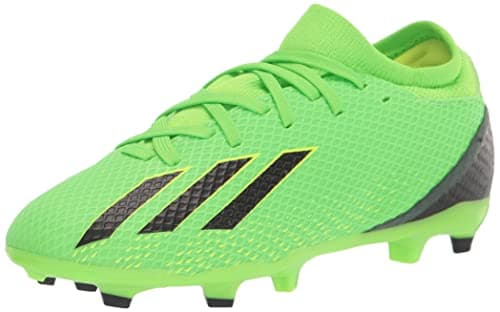 Image of adidas X Speedportal.3 Firm Ground Soccer Shoe, Solar Green/Solar Red/Solar Yellow, 4.5 US Unisex Big Kid