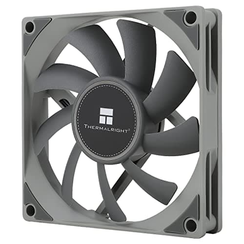 Image of Thermalright TL-8015 CPU Fan, Computer Case Cooling Quiet 4pin PWM, 15mm Slimline Cooler Fan, 2200RPM Speed, 80mm CPU Cooling(Gray)