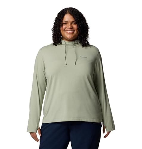 Image of Columbia Women's Sun Trek Hoodie Ii, Safari, XL