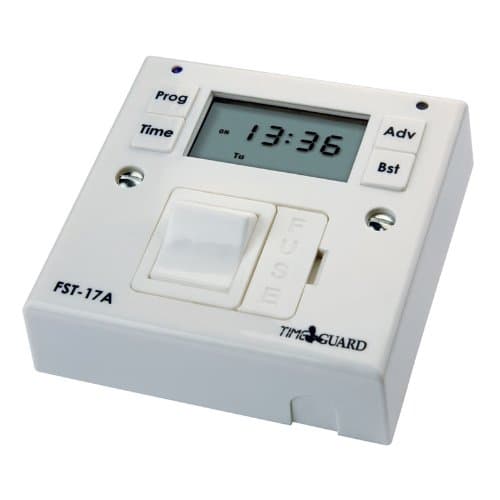 Image of Timeguard FST77 7-Day Supply Master Fused Spur Timeswitch, White