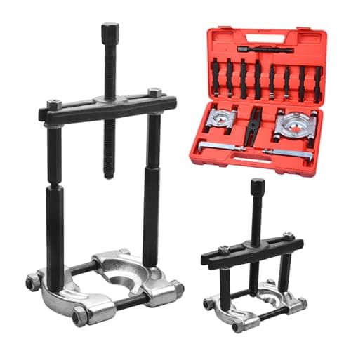 Image of Zoomtools Bearing Puller tools Set, 5 Ton Capacity Bearing Separator, Pinion Wheel Bearing Removal tools Kit with 2" and 3" Jaws, Wheel Hub Axle Puller tools Set, Heavy Duty Bearing Splitter Tool Kit