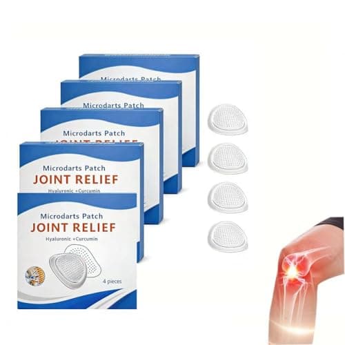 Image of Nano Microneedle Joint Patch For Knee & Back,Nano Microneedle Patch For Joint Natural Pain,Waterproof For Kne Herbal Patches
