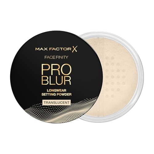 Image of Max Factor Facefinity Pro Blur Longwear Setting Powder, 001 Translucent, Lightweight Face Powder, Long-lasting, Poreless Finish, 10.5g