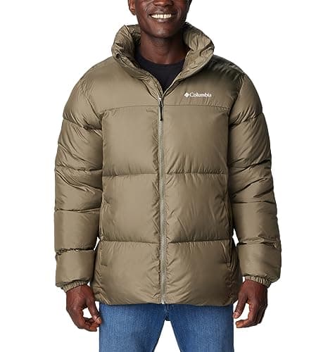 Image of Columbia Men's Puffect II Jacket, Stone Green, Medium
