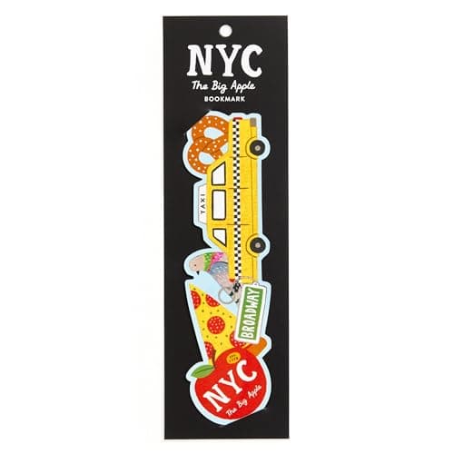 Image of Galison Big Apple – Paper Bookmark Featuring New York City Artwork For Reading Enthusiasts