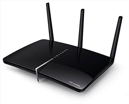 Image of TP-LINK Archer D7 AC1750 Wireless Gigabit ADSL2+ Modem Router for Phone Line Connections (2.4 GHz 450 Mbps, 5 GHz 1300 Mbps, 2 USB Ports for Storage Sharing, Media/Print Server)