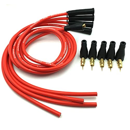 Image of Accuspark Silicon 8mm HT lead Custom leads for 4 cyl cars