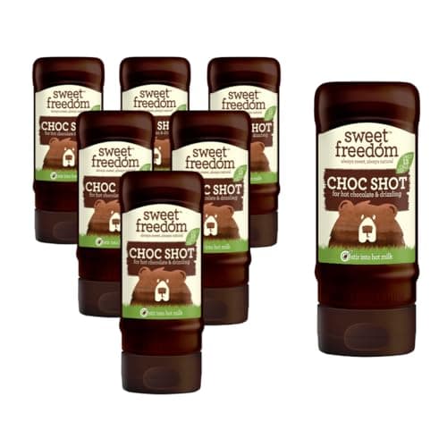 Image of Sweet Freedom Choc Shot Chocolate Flavour Hot Chocolate 320g, Pack of 6
