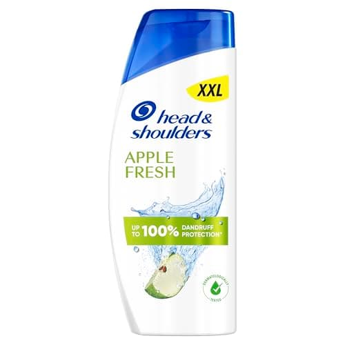 Image of Head & Shoulders Apple Fresh Anti-Dandruff Shampoo 750ml. Works against Dandruff, Oil and Itch from the 1st Wash Up to 100% Dandruff Protection, Clinically Proven. Fresh Clean Feeling, Apple Scent